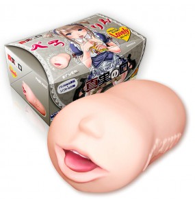 JAPAN MAGIC EYES Male Deep Throat Oral Sex Blowjob Realistic Mouth Masturbator (3rd Generation - Soft Tongue)